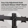 Laikiklis Leitz KENSINGTON space-saving dual monitorius arm