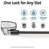 Leitz acco prekės ženklai KENSINGTON ClickSafe 2.0 3-in-1 Keyed