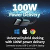 Leitz KENSINGTON SD4781p USB-C ir USB-A dviguba 4K prijungimo stotelė