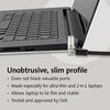 Leitz KENSINGTON Slim N17 2.0 Dual Keyed Nešiojamas kompiuteris Lock