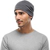 BUFF MERINO LIGHTWEIGHT BEANIE SOLID Pilkas vieno dydžio kepurėlė Standartinė