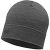 BUFF MERINO LIGHTWEIGHT BEANIE SOLID Pilkas vieno dydžio kepurėlė Standartinė