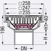 Kessel WPUST PODW.ECOGUSS_100 DN100 PION.KWAD.