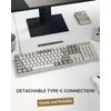 Keychron C2 Pro 8K (C2PX-M3) – US išdėstymas – Hot-Swappable Super Brown Switches – Juodas (Juoda) Mechaninė Žaidimų Klaviatūra