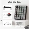 Keychron K0 Max Wireless (K0M-H1) – US išdėstymas – Hot-Swappable Super Raudona – Juodas (Juoda) Mechaninė Belaidė Žaidimų Klaviatūra