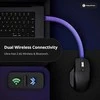 Belaidė kompiuterio pelė Keychron M6 8K (M6S-A23 All Silent Micro Switch) | 8000Hz | Juoda