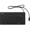 „RaidSonic Icy Box KeySonic Mini“ klaviatūra, atspari vandeniui, USB 2.0, pramoninis IP68, Juodas