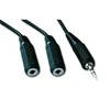 Kabelis Gembird Jack 3.5mm - Jack 3.5mm x2 5m juoda (CCA-415)