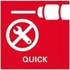 Akumuliatorinio perforatoriaus KH 18 LTX BL 24 Quick korpusas MetaBOX, Metabo