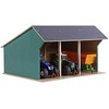Hipo Farma Hipo Garažas 3 dideliems traktoriams 45x38x27cm HIPO