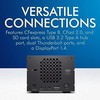 Kietasis diskas LaCie 2big Dock V2 USB-C 40TB Thunderbolt 3 USB 3.2