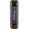 TRANSCEND 2TB Išorinis kietasis diskas SSD ESD310C USB 10Gbps Type C/A