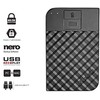 Kietasis diskas Išorinis standusis diskas Verbatim Fingerprint Secure, 2TB, USB Type-C 3.2 Gen 1 (3.1 Gen 1), juodas