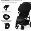 KINDERKRAFT vežimėlis TRIG 3 ONYX Juodas, KSTRIG03BLK0000