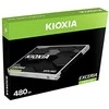 KIOXIA EXCERIA 480 GB SSD, 2,5 colio 7 mm, SATA 6 Gb/s, skaitymo / rašymo: 555 / 540 MB/s, atsitiktinis skaitymas / rašymas IOPS 82K/88K
