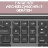 Klaviatūra ir pelė Kit Logitech Signature Slim Combo MK950 Graphite