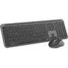 Klaviatūra ir pelė Kit Logitech Signature Slim Combo MK950 Graphite