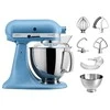 Virtuvinis kombainas Kitchenaid 5KSM175PSEVB 4,8 l stovas maišytuvas, nerūdijančio plieno mėlynas