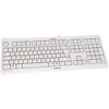 Klaviatūra Cherry KC 1000 su laidu CH-išdėstymas wei/grau