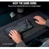 CORSAIR K65 Plus Belaidė mechaninė Klaviatūra RGB LED pašvietimas Corsair MX Raudona
