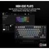 CORSAIR K65 Plus Belaidė mechaninė klaviatūra RGB LED pašvietimas Corsair MX Raudona
