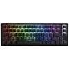 Ducky One 3 Classic Juodas/Baltas SF žaidimų klaviatūra, RGB LED – MX-Silent-Raudona US išdėstymas
