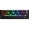 Ducky One 3 Classic Juodas/Baltas SF žaidimų klaviatūra, RGB LED – MX-Speed-Sidabrinis US išdėstymas
