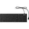 Icy Box KeySonic klaviatūra waterproof, USB 2.0, industrial IP68, Juodas