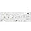 Icy Box RaidSonic KeySonic KSK-8030 IN (DE) balta klaviatūra Pramoninė USB QWERTZ German Baltas