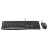Logitech MK120 Combo Laidinė klaviatūra + pelė, USB, FR, Juoda