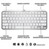 Logitech – „MX Keys Mini“ minimalistinė belaidė klaviatūra su apšvietimu – skandinaviškas išdėstymas