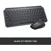 Minimalistinė Belaidė Klaviatūra su apašvietimu Logitech MX Keys Mini, Grafito spalvos, Šiaurės šalių (Qwerty) išdėstymas