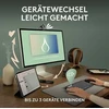 Klaviatūra Logitech PEBBLE KEYS 2 K380S TONAL / DEU BT N/A CENTRAL-419UNIVERSAL