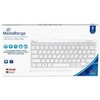 MediaRange Klaviatūra USB 2.0 Kompakt Flach 78 Tasten baltas