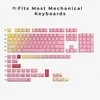 Klaviatūra Glorious GPBT Keycaps – Rožinė Grapefruit – Forge