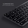 su laidu klaviatūra USB C QWERTY Satechi Slim W3 su laidu ST-UCSW3M space pilka