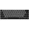 Klaviatūra Sharkoon Keychron Rykliai DAUGIAU SAC20 S4, keycap (juoda, 62 vienetų, ANSI išdėstymas (US), SKILLER SGK50 S4)
