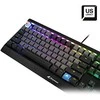 Klaviatūra Sharkoon SAC20 PBT ANSI US 114 dangteliai su apšvietimu