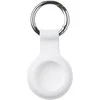 Dėklas Tactical Airtag Beam Silicone baltos spalvos