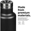 JAV Klean Kanteen Insulated Classic Pour Through cap juodas 750ml termosinė gertuvė