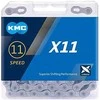 Grandinė KMC X11 Pilkas 11-greičių 114-links