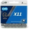Grandinė KMC X11 Pilkas 11-speed 118-links