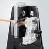 Nužievintojas laidui universalus, dvispalvis, Knipex
