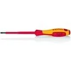 Knipex izoliuotas plokščias atsuktuvas 4,0x0,8x100m (982040)