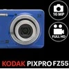 Skaitmeninis fotoaparatas Kodak PIXPRO FZ55 Friendly Zoom, mėlynas