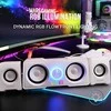 Kompiuterio kolonėlės Mars Gaming MS22W žaidimų garsiakalbių sistema 2.2 / USB / 3.5 mm