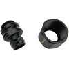 Koolance fitting straight G1/4 inch BSP to 13/10mm – juodas