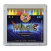 Koh-i-Noor magic Progresso pieštukai be medienos 8774 24 spalvos