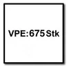 Medvarščių rinkinys Kreg SK03; 25-64 mm; 675 vnt.