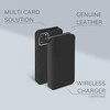 Dėklas Krusell iPhone 11 Pro Max Sunne 4 Card juoda/juodas, 61747 FolioWallet